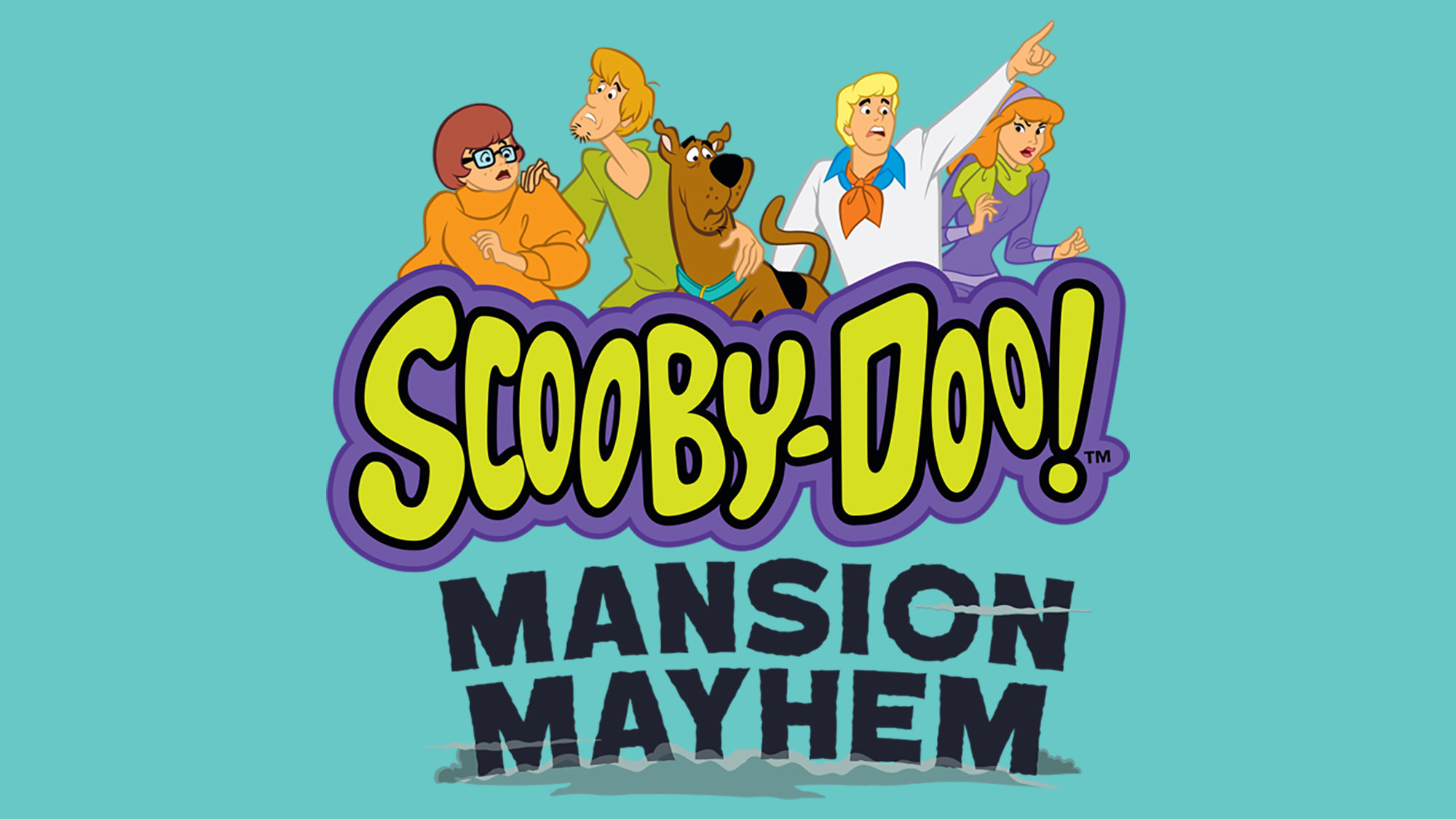 SCOOBY-DOO!™ Mansion Mayhem logo.